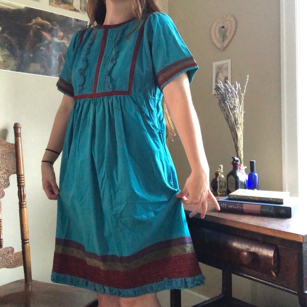🦋 STUNNING Turquoise Dress 🦋
